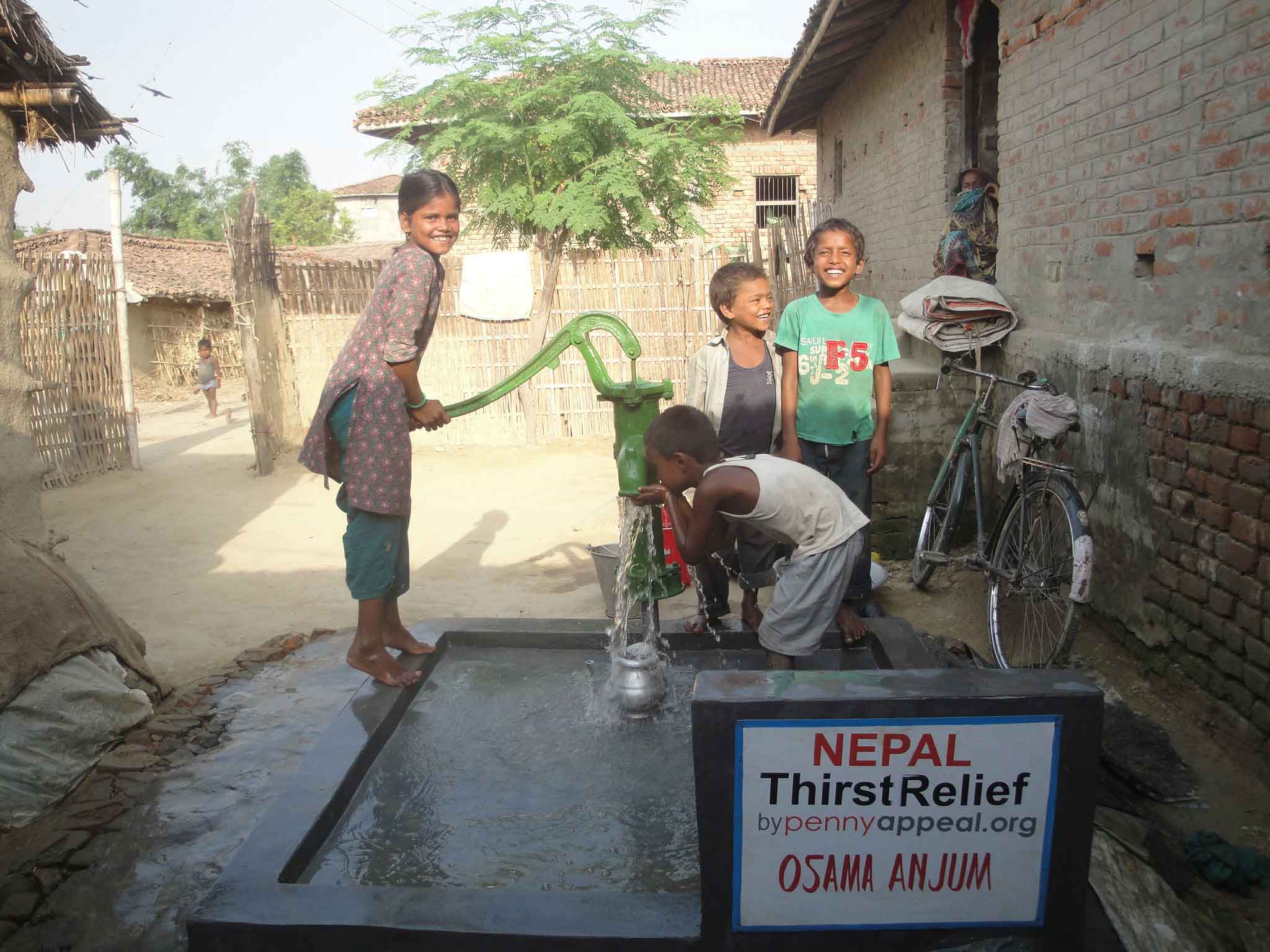 Thirst Relief well in Nepal